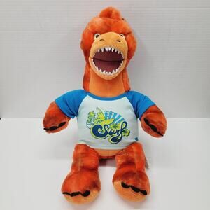 Build-A-Dino Exclusive Orange Dinosaur Brontosaurus Disney Springs BAB Rare
